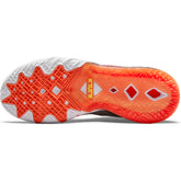 Nike Lebron 18 Low Basketball Shoe - White/Bright Crimson/Black/Yellow Strike NK-CV7562-103